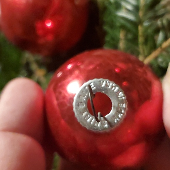 💥SOLD💥Antique Heavy Wire Sleigh,Santa,Lights,Shiny Brites&Original Boxs - Picture 8 of 12